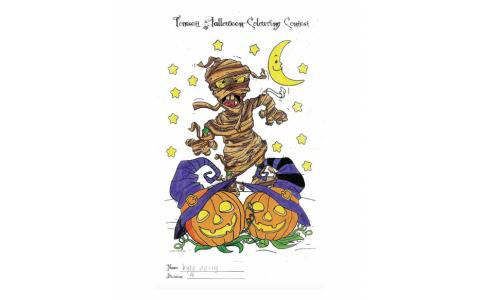 Halloween Colouring Contest Winners